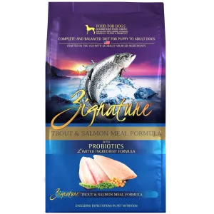 Zignature Trout and Salmon Meal Formula