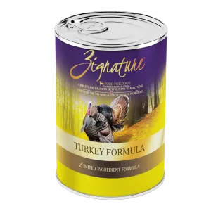 Zignature Turkey Canned Dog Food