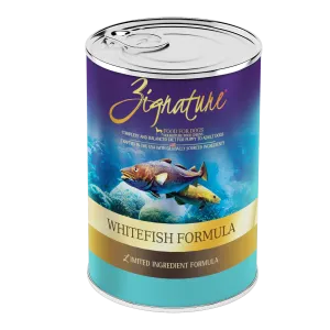 Zignature Whitefish Canned Dog Food