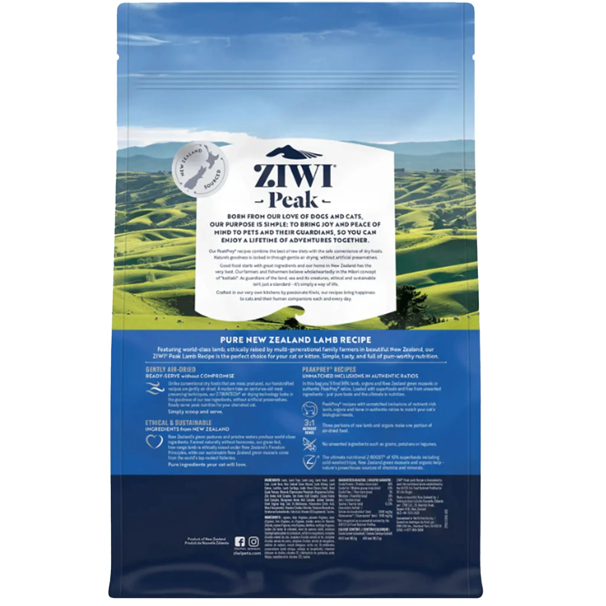 Ziwi Air-Dried Lamb Cat Food