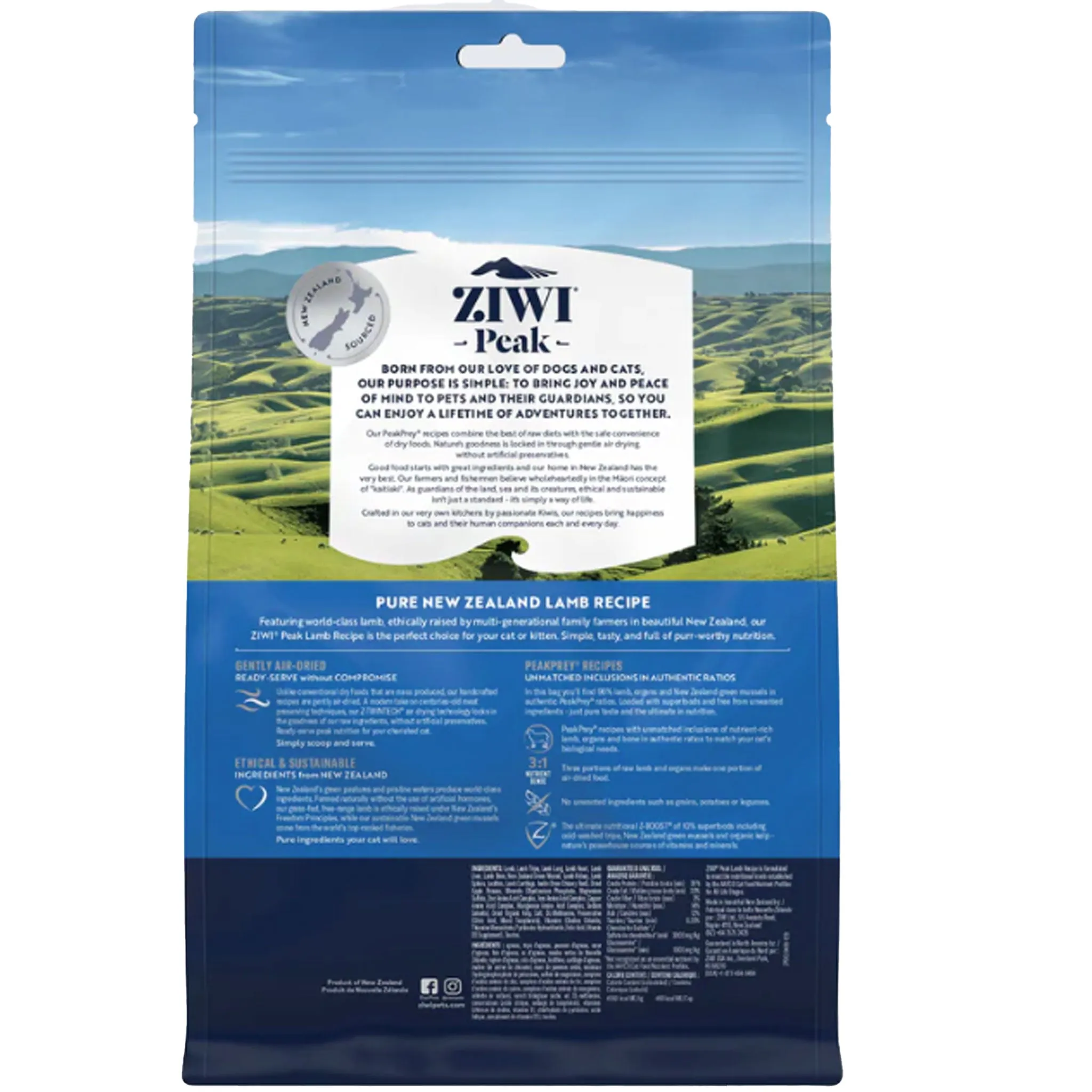 Ziwi Air-Dried Lamb Cat Food