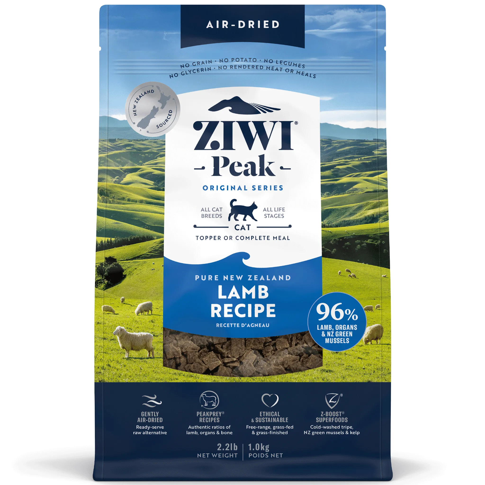 Ziwi Air-Dried Lamb Cat Food