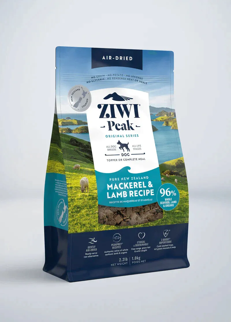 Ziwi Peak Air-Dried Mackerel & Lamb Dry Dog Food