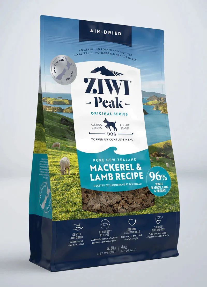 Ziwi Peak Air-Dried Mackerel & Lamb Dry Dog Food