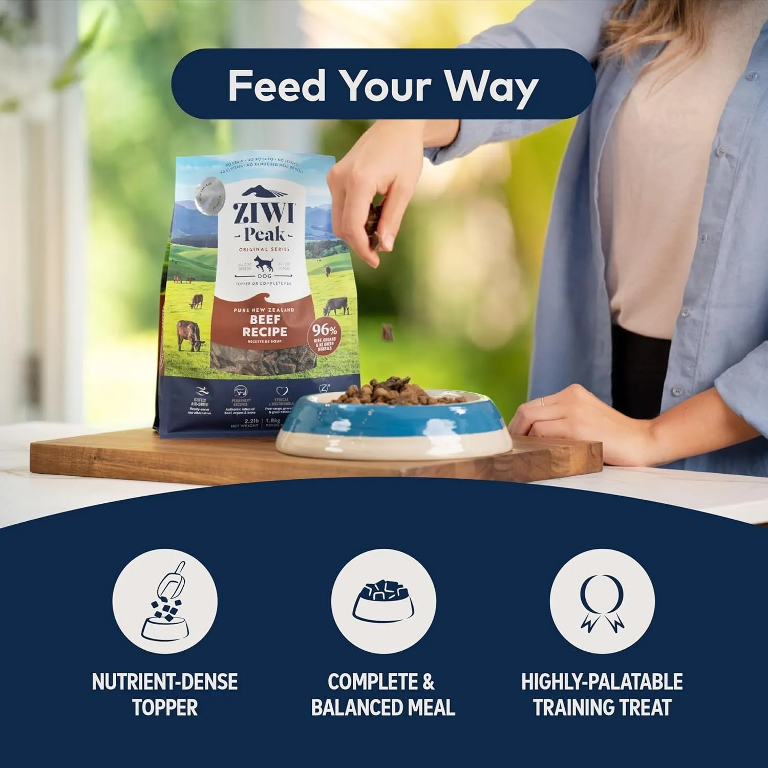 ZIWI Peak Grain Free Air-Dried Free-Range Chicken Recipe Dry Dog Food