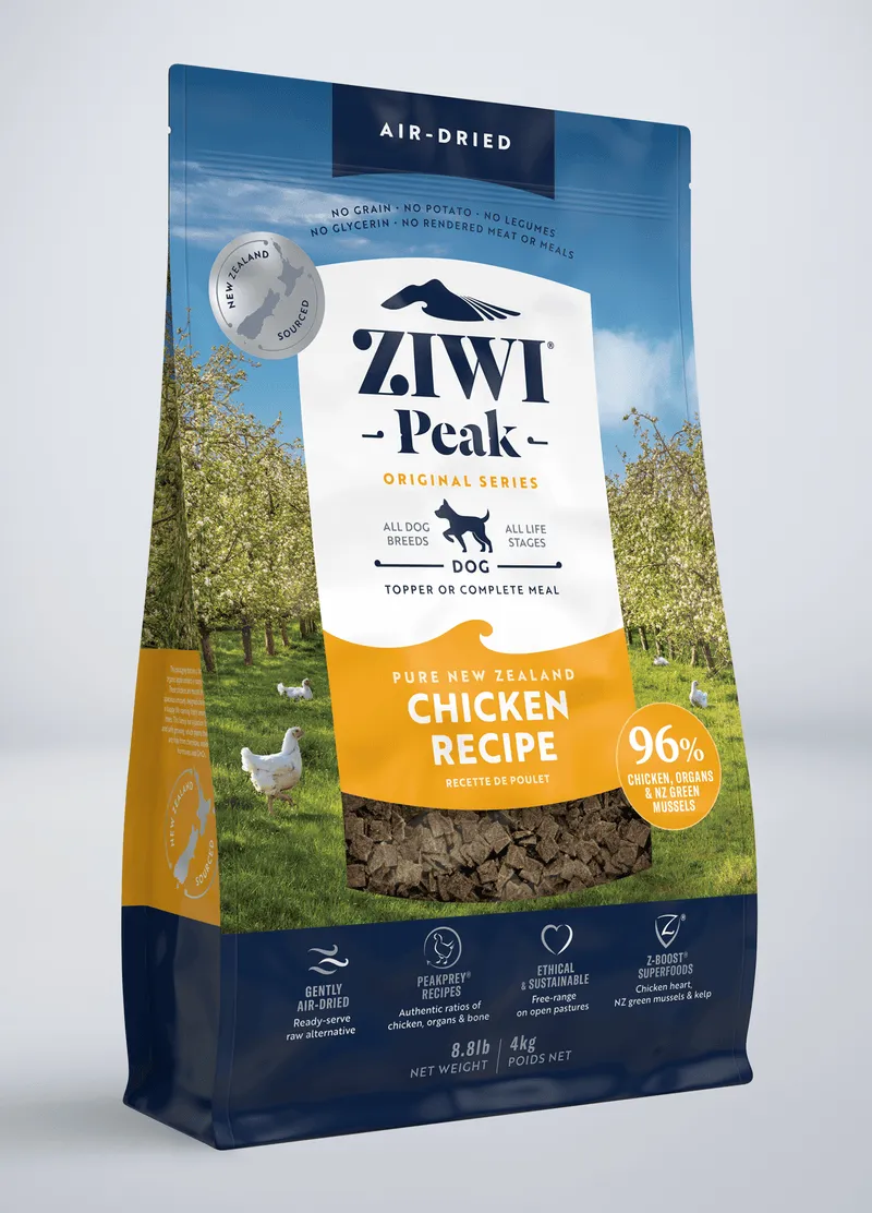 ZIWI Peak Grain Free Air-Dried Free-Range Chicken Recipe Dry Dog Food