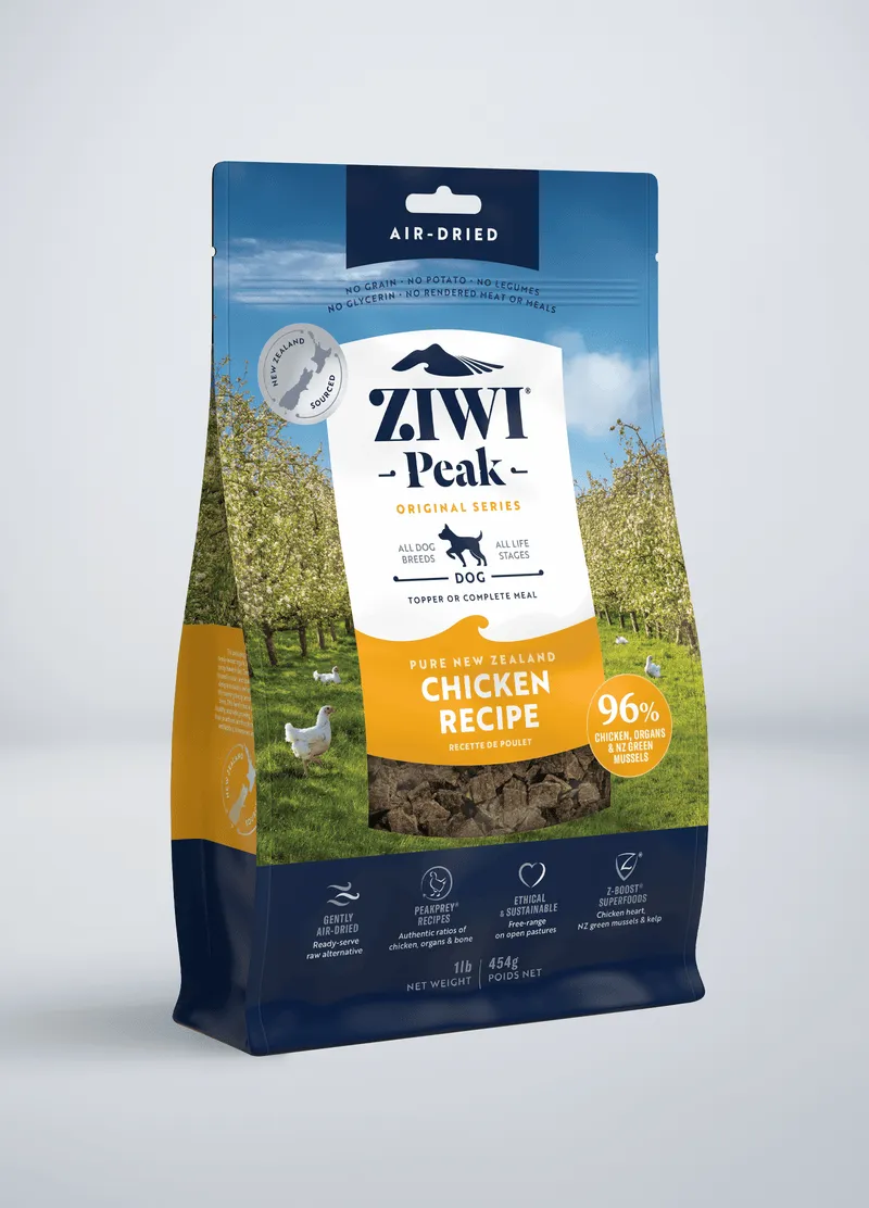 ZIWI Peak Grain Free Air-Dried Free-Range Chicken Recipe Dry Dog Food