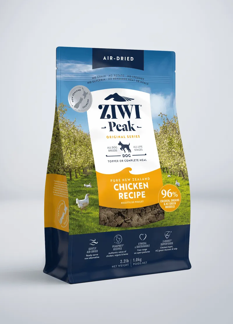 ZIWI Peak Grain Free Air-Dried Free-Range Chicken Recipe Dry Dog Food