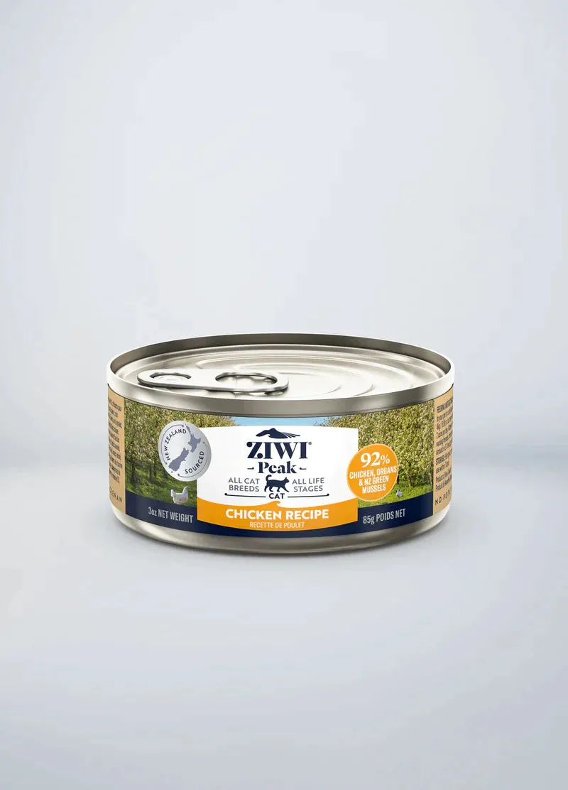 Ziwi Peak Wet Free-Range Chicken Recipe Canned Cat Food