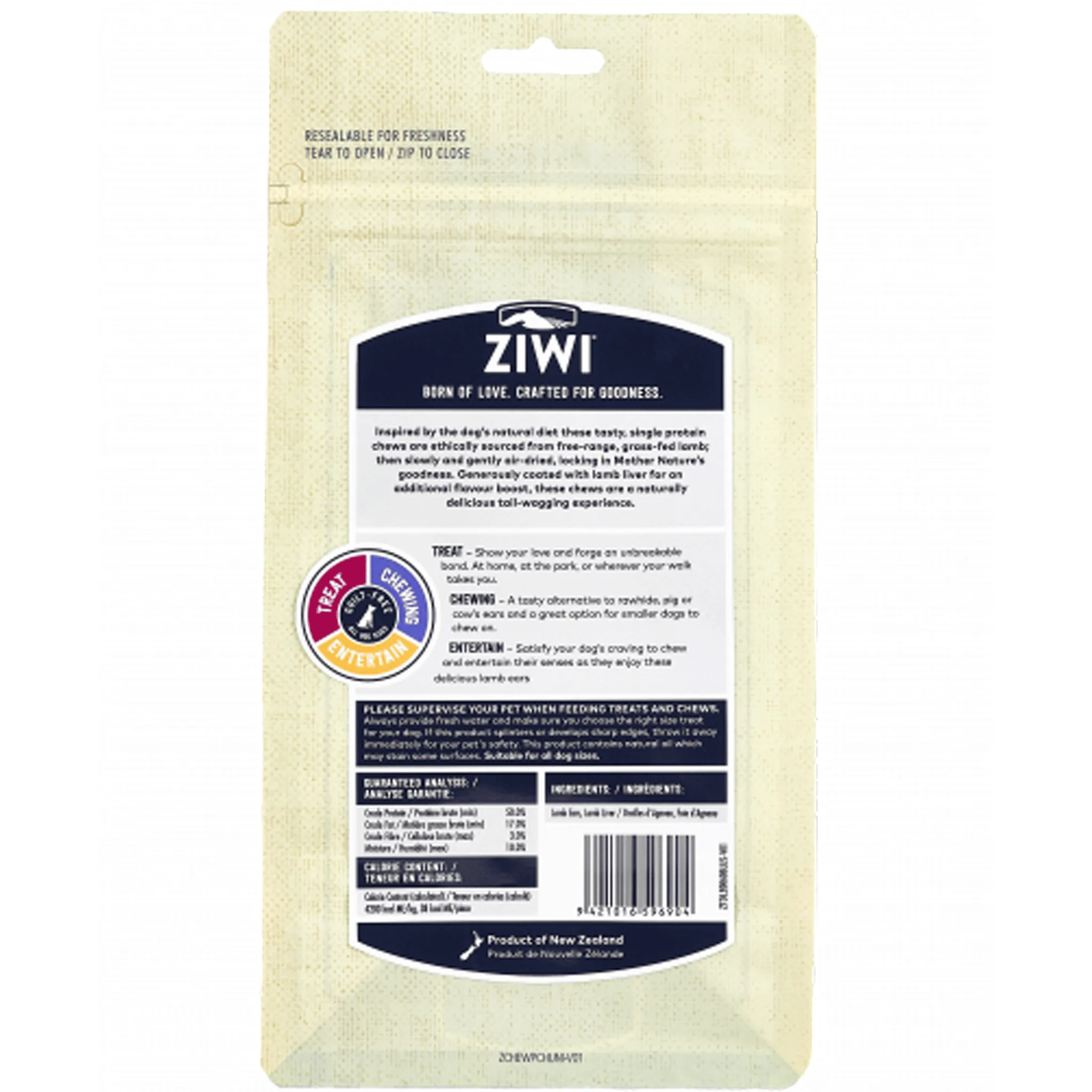 Ziwipeak  Lamb Dog Treats